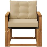  Srednja sofa za van Čvrsto drvo akacije Prirodna | shoptok.hr