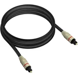 Optični kabel Digitalni zvok, 1 meter, Črna, (5000220199)