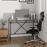  Radni stol boja hrasta 100x50x75 cm konstruirano drvo i željezo | shoptok.hr