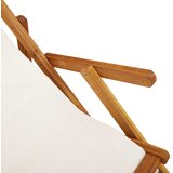  Ležaljka 2 kom. Smeđa Čvrsto drvo akacije | shoptok.hr
