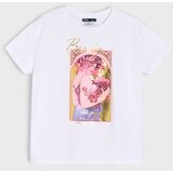 Sinsay Pamučna majica s printom Alphonse Mucha | shoptok.hr