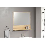 MID.YOU KOPALNI&amp;Scaron;KO OGLEDALO, 80/74/14 cm steklo, leseni material Slike