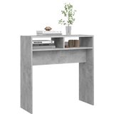  Konzolni stol boja betona 78 x 30 x 80 cm konstruirano drvo | Eponuda.ba