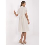 Italy Moda Dress-MI-SK-A2275.09-beige | Shoptok.si
