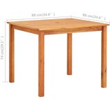  3-dijelni vrtni blagovaonski set od drva bagrema s jastucima | Eponuda.com