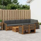  Setovi sofa Čvrsto drvo akacije | shoptok.hr