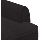  Ljubavni kauč s gumbima Crna 117 x 67 x 77 cm Bouclé | Eponuda.com