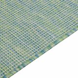  Vanjski tepih ravnog tkanja 80 x 150 cm tirkizni - Tirkizna 80 x 150 cm | shoptok.hr