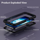 ShellBox Vodootporna IP68 360° maska za Samsung Galaxy A25 5G – Crna | shoptok.hr