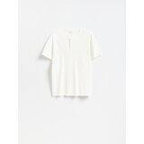 Reserved Henley majica slim fit - krem | shoptok.hr