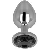 Ohmama Anal Plug Metal Black 7cm | shoptok.hr