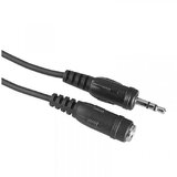 Hama AUX audio produžni kabl 3.5mm na 3.5mm m/ž 2.5m (crni) Cene