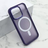 Maska silky magsafe ii za iphone 15 pro/ ljubičasta