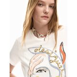 Desigual Majica bijela | shoptok.hr