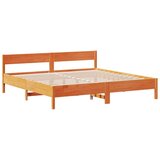  Krevet s regalom za knjige bez madraca 180x200 cm od borovine | shoptok.hr