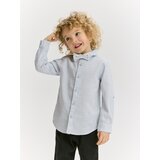 Reserved Pamučna košulja s leptir-mašnom - svjetloplavo | shoptok.hr