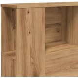 vidaXL Uzglavni ormarić Artisan hrast 140x18,5x102,5 cm izrađeno drvo | shoptok.hr