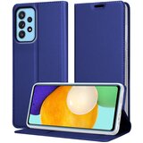 Cadorabo Ohišje, združljiv s Samsungom v elegantno temno modri - zaščitni pokrov z magnetnim zapiranjem, stoječo funkcijo in režo za kartico, (20694381) | Shoptok.si