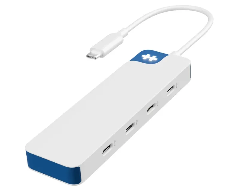 Targus HyperDrive Flex 4 Port USB-C Hub plavi (HD5201BUGL) Cene