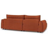 Bobochic Paris oranžna kotna sedežna garnitura aden | Shoptok.si