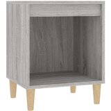  Nočna omarica Siva sonoma 40x35x50 cm, (20730389) | Shoptok.si