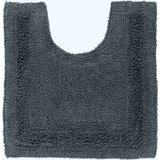 HOMESCAPES preproga contour wc iz bombaža, 50 x 55 cm - siva, (5000161085) | Shoptok.si