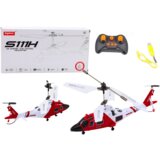 Lean Toys Syma S111H rdeč RC helikopter na daljinsko upravljanje | Shoptok.si