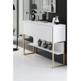 Hanah home Komoda Luxe 120x80x30cm, Zlatno-Bijela | Eponuda.ba