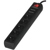 Energenie SPF5-C-5 surge protector 5 AC outlet(s) 250 V 1.5 m Black | shoptok.hr