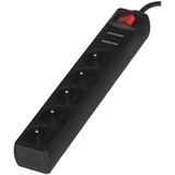 SPF5-C-5 surge protector 5 AC outlet(s) 250 V 1.5 m Black