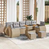  Sjedeća garnitura za vrt 10 kom. 7-Broj sjedala | shoptok.hr