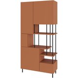 Marckeric Opečnato oranžen regal 84x175 cm Perla – | Shoptok.si