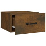  Zidni noćni ormarići 2 kom dimljenog hrasta 35x35x20 cm | shoptok.hr