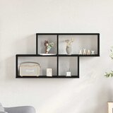  Polica na zidu Crni hrast 76 x 15 x 53 cm Konstruirano drvo | Eponuda.com