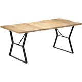  Jedilna miza 180x90x76 cm trden mangov les, (20711132) | Shoptok.si