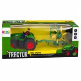  Remote Controlled Farm Tractor with Hay Rake RC Lights 1:24 | Shoptok.si