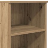  Visoka komoda boja hrasta 36x35,5x103,5 cm konstruiranog drva | shoptok.hr