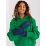 Wool Fashion Italia Gloves-AT-RK-23904.27-dark blue | Shoptok.si