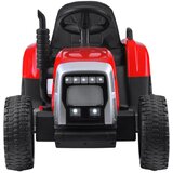  Traktor na akumulator s prikolicom crveni Slike