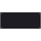  Kuhinjski zid 2 pcs Crna 100 x 40 cm Staklo otporno na udarce | shoptok.hr