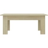  Stolić za kavu boja hrasta 100 x 60 x 42 cm konstruirano drvo | shoptok.hr