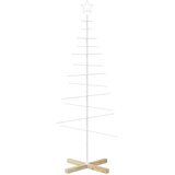  Metalno božićno drvce sa stalkom KUOPIO 150 cm Čelik Bijela | shoptok.hr