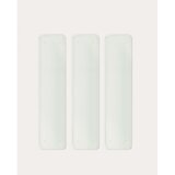Kave Home Stakleni element - polica 3 kom 110x1 cm Sitra – | shoptok.hr