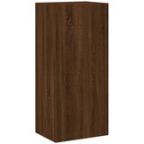 Maison Chic Stenska TV omarica - TV stojalo - Televizijska omarica rjavi hrast 40,5x30x90 cm inženirski les, (21698947) Cene