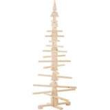  Drveno božićno drvce za ukras 150 cm masivno drvo bor | shoptok.hr