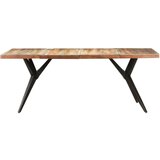 Furnova Jedilna miza 200x90x76 cm trden predelan les, (21946699) | Shoptok.si