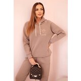 Polski Women's cotton thermal set with fango print green Cijene