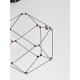 Nova Luce Črna aluminijasta LED stenska svetilka Nebula – | Shoptok.si