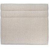 Sommeil de plomb Naglavna deska 200 cm Črte - Svetlo bež Oblazinjena kodrasti učinek, (21613042) | Shoptok.si