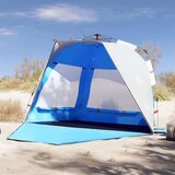 vidaXL Šator za plažu za 3 osobe vodootporni azurnoplavi Cijene